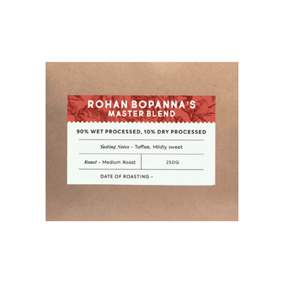 Rohan Bopanna's Master Blend (Beans & Ground)