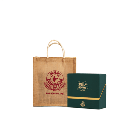 Coffee Gift Hamper with jute bag (GI Registered Coffee powder)