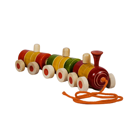 Channapatna Pull-Along Spool Train