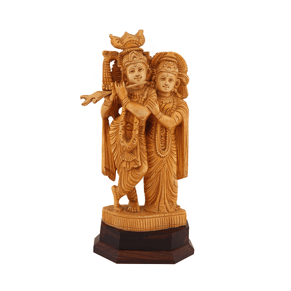 Sandalwood Radha Krishna